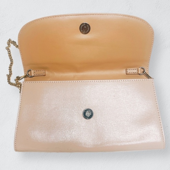 Halogen Pink/Taupe Leather Purse - Picture 2 of 7